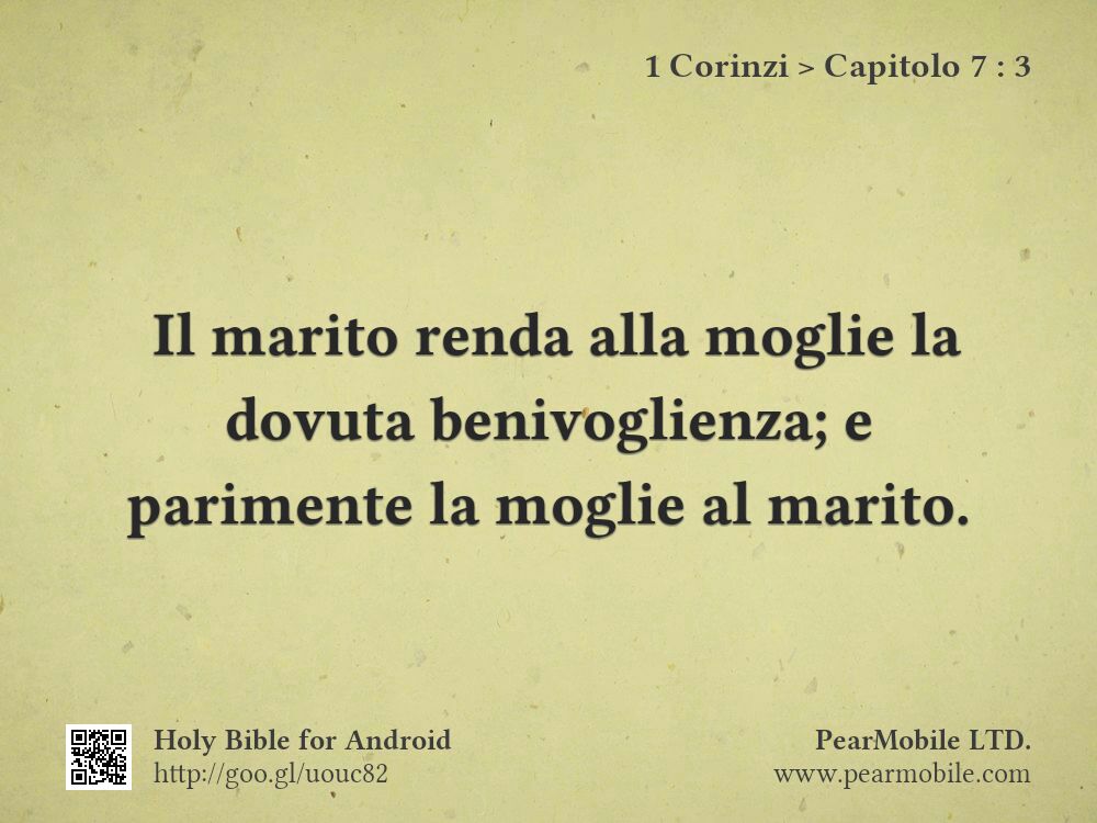 1 Corinzi, Capitolo 7:3